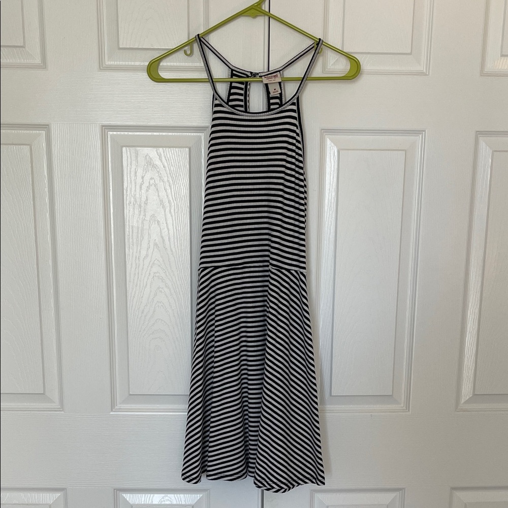 Mossimo Supply Co. Black and White Striped Dress